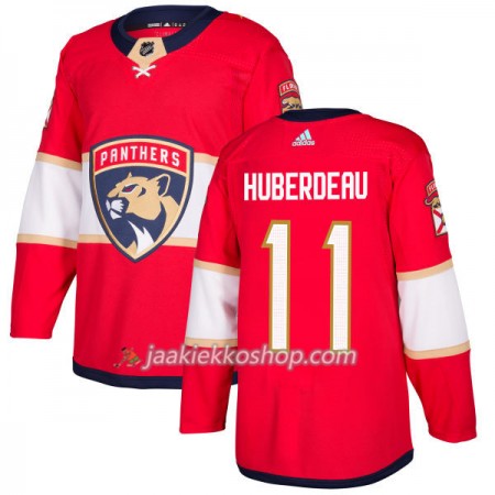 Miehille NHL Florida Panthers Pelipaita Jonathan Huberdeau 11 Adidas 2017-2018 Punainen Authentic